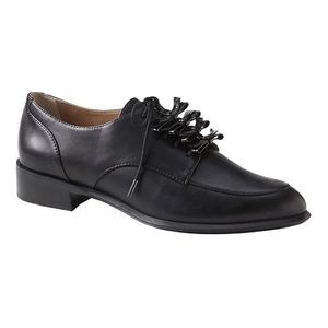 NWB Banana Republic Bow Oxford Black Dress Shoes